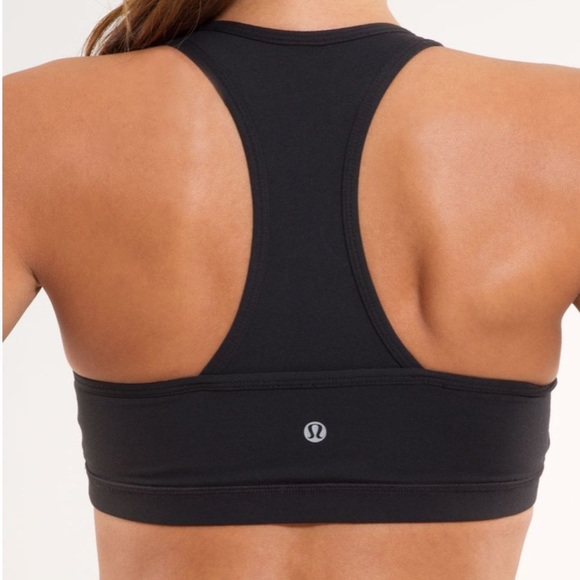 Lululemon Deep V Bra - Black - Picture 2 of 3